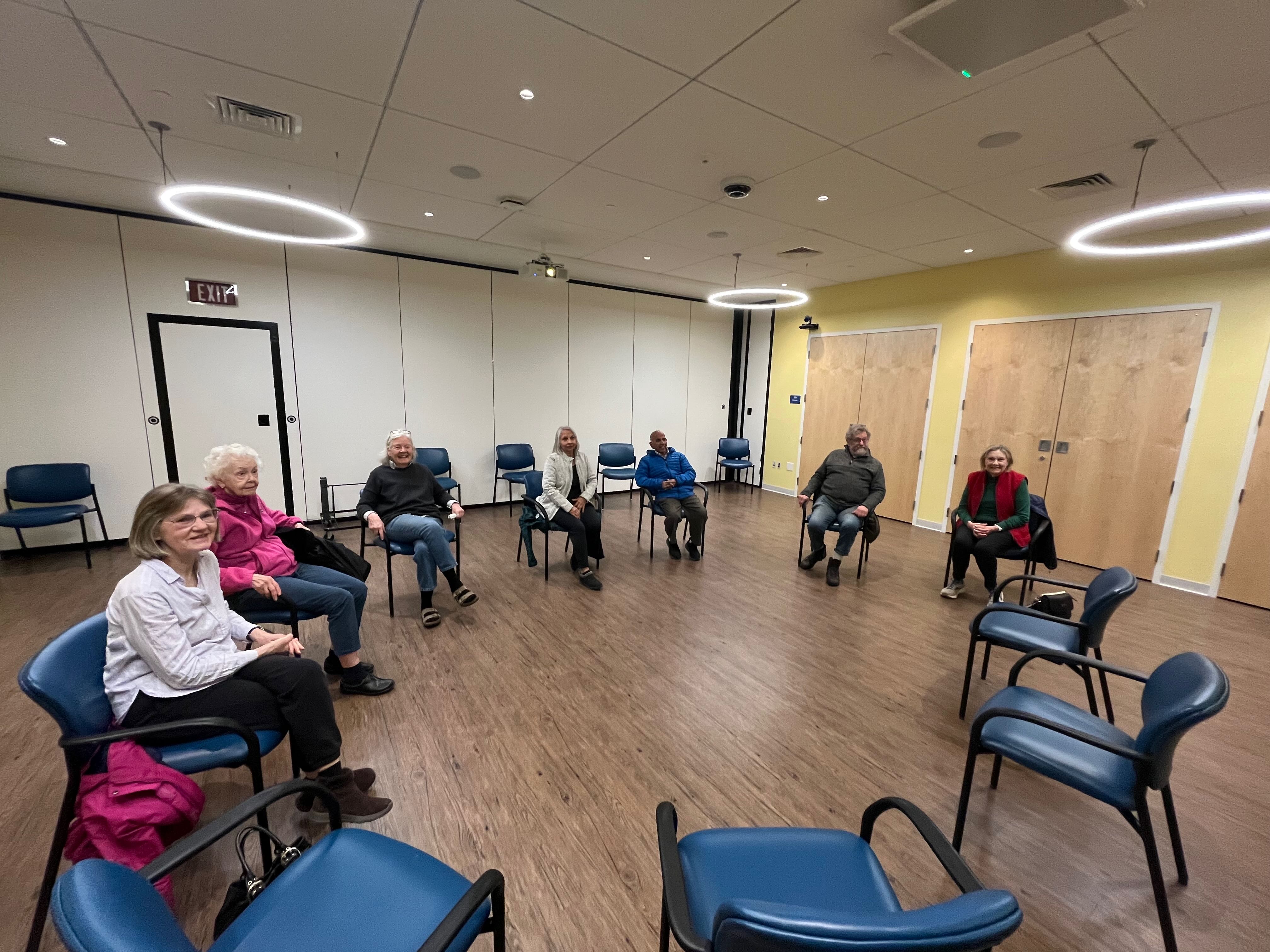 Photo — a center presentation